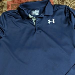 Youth Under Armour long sleeve polo